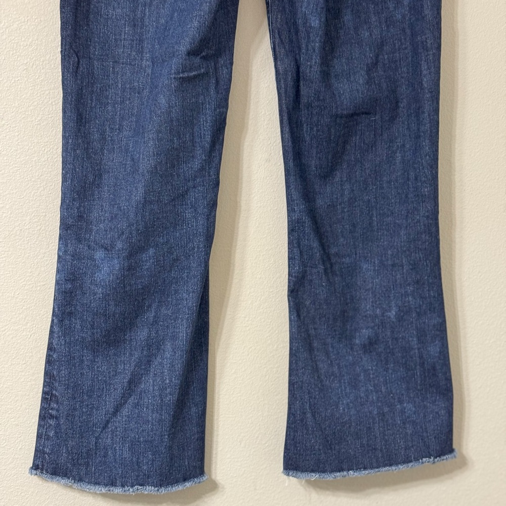 J.Crew Billie Demi Boot Crop Jeans Wms Size 29 High Rise Button Fly Medium Wash - Picture 5 of 10